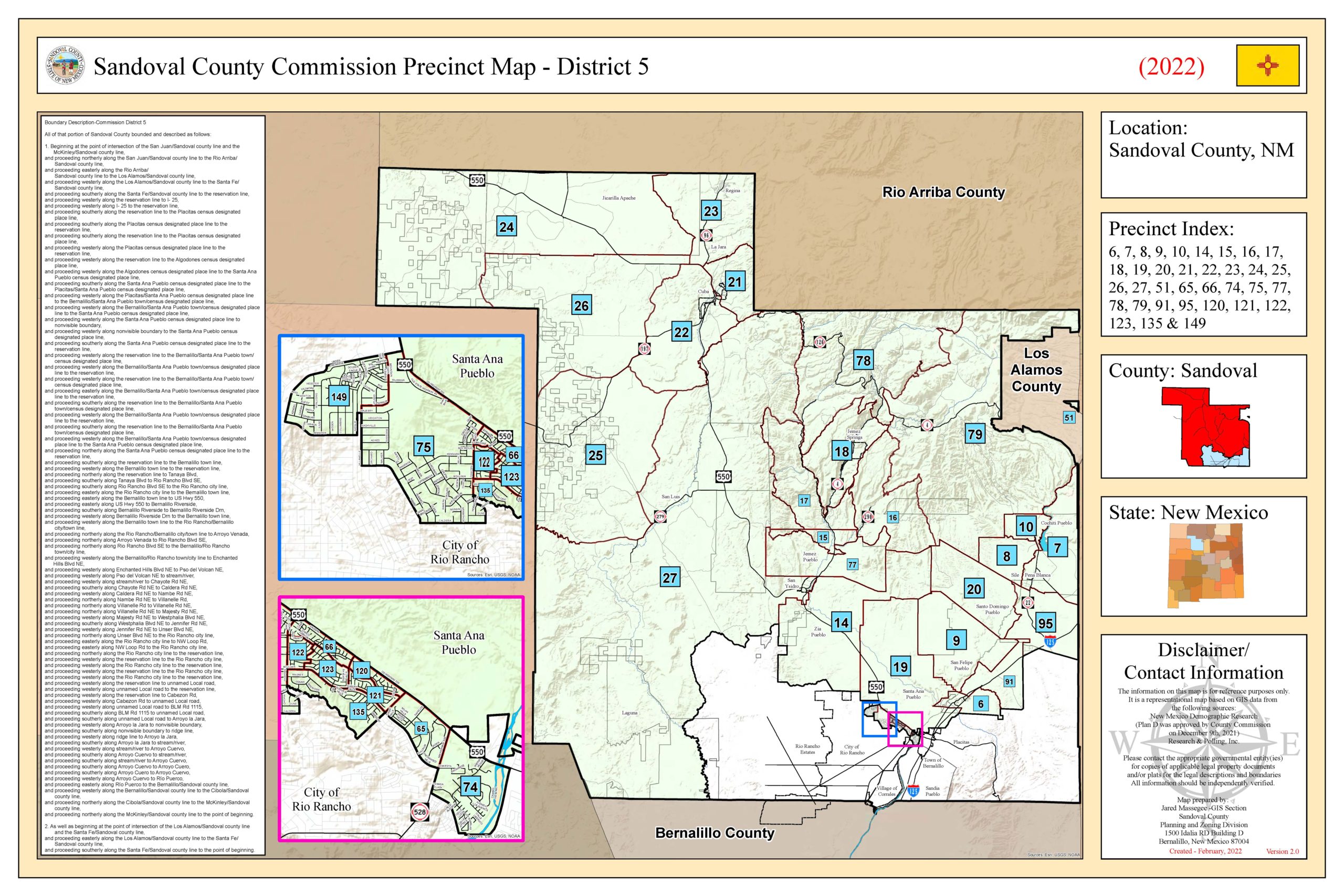 Sandoval District 5