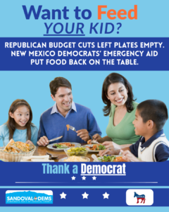 NM Democrats feed kids