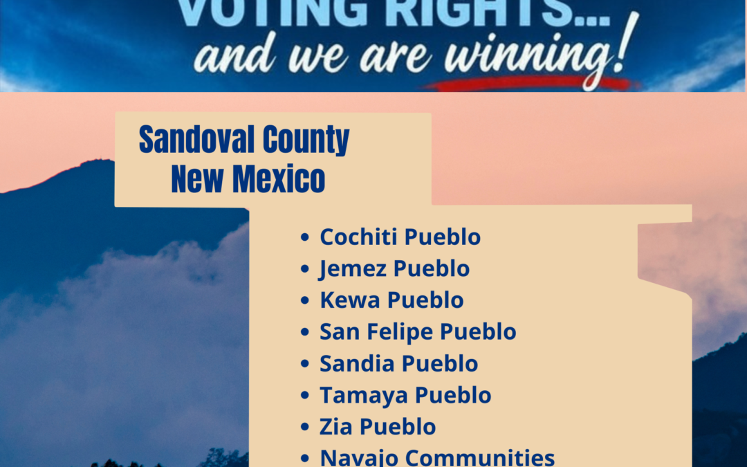 Sandoval County Democrats Fighting for Native American Voting Rights